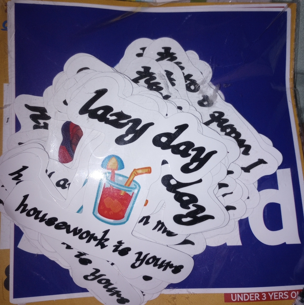 Fun Day-Themed Sticker Set NWT - Picture 5 of 6